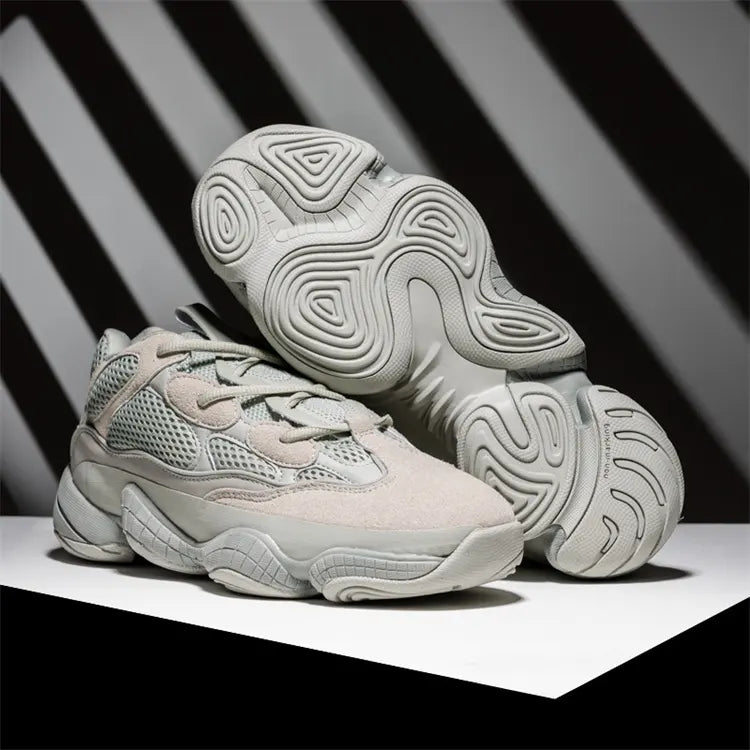 CUBICS Yezy 500 Trainers - Grey