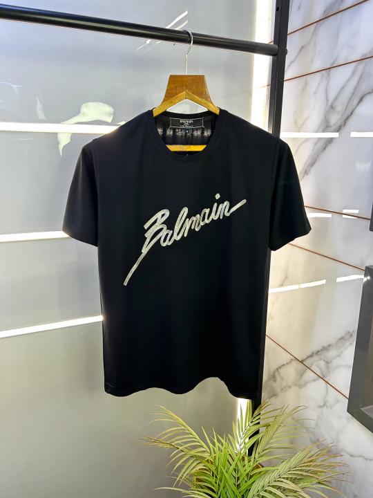 Balmai n Paris Black Imported Premium Track Suit With Brand Carry Bag F2574-BL