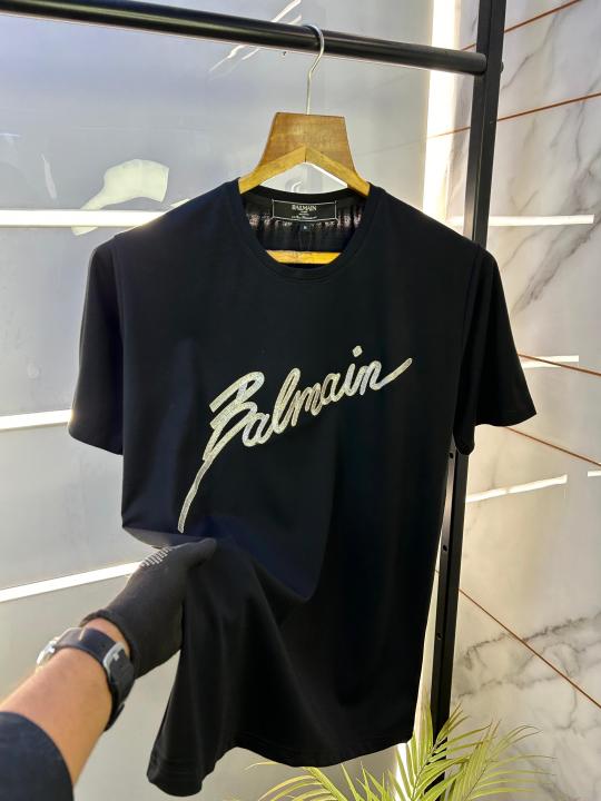 Balmai n Paris Black Imported Premium Track Suit With Brand Carry Bag F2574-BL