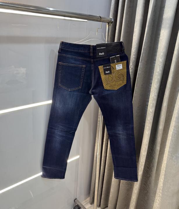 Dolc e & Gabban a Dark Blue Pocket Embroidery Imported Denim