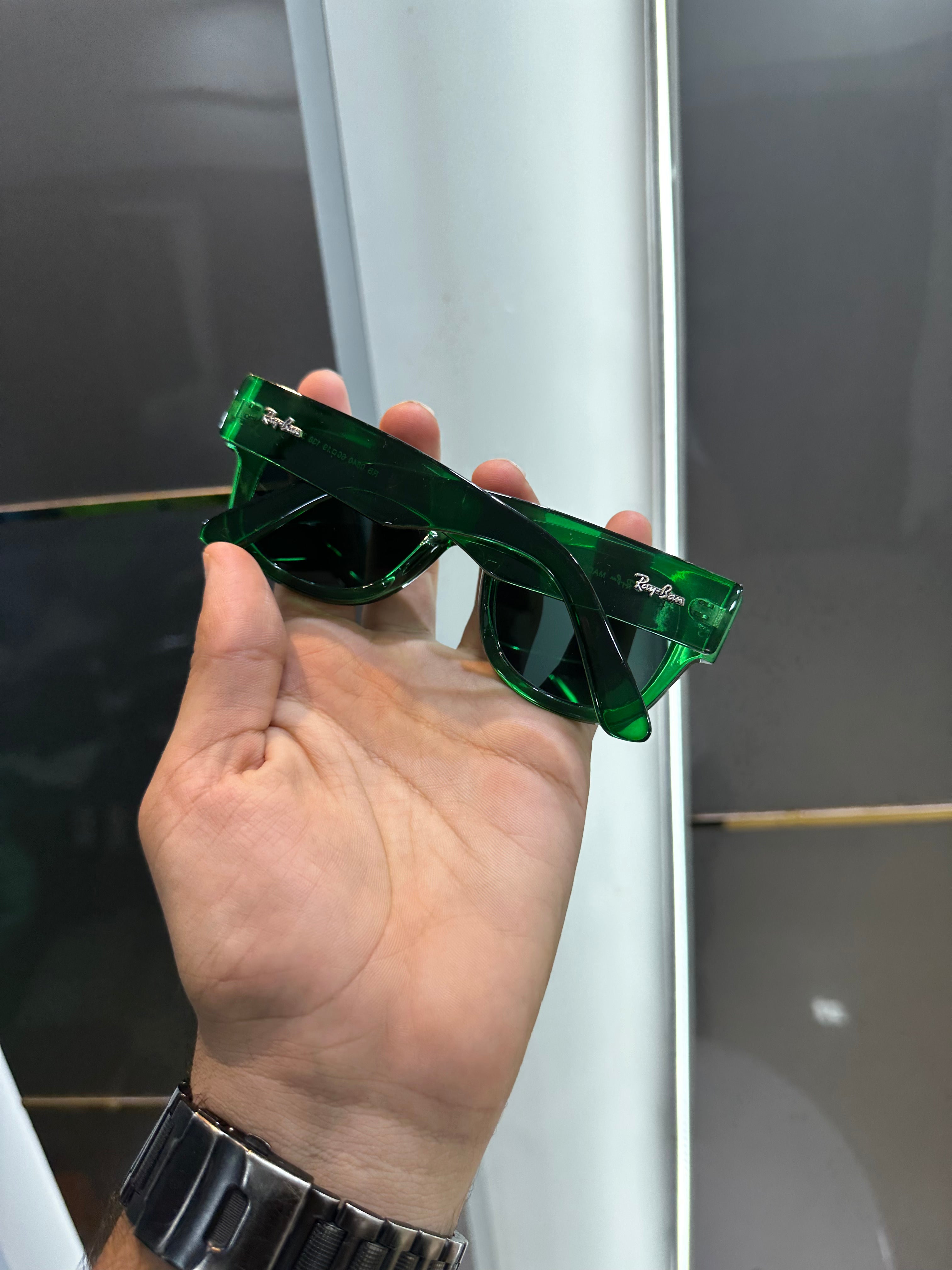 Rayba n 840 Black Green Ultimate Luxury Shade With Original Packaging