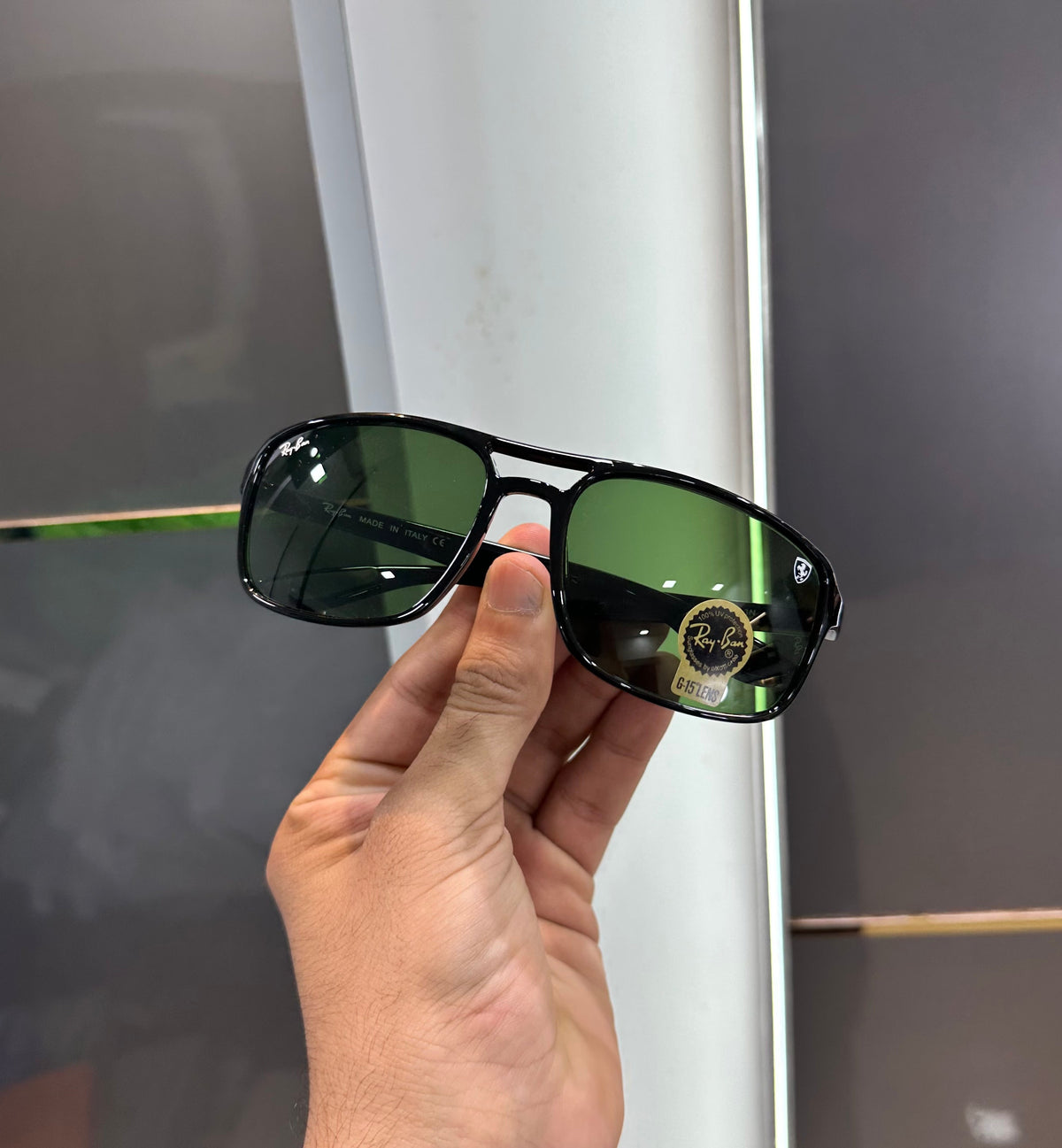 Rayba n 4375 Black Green Ultimate Luxury Shade With Original Packaging