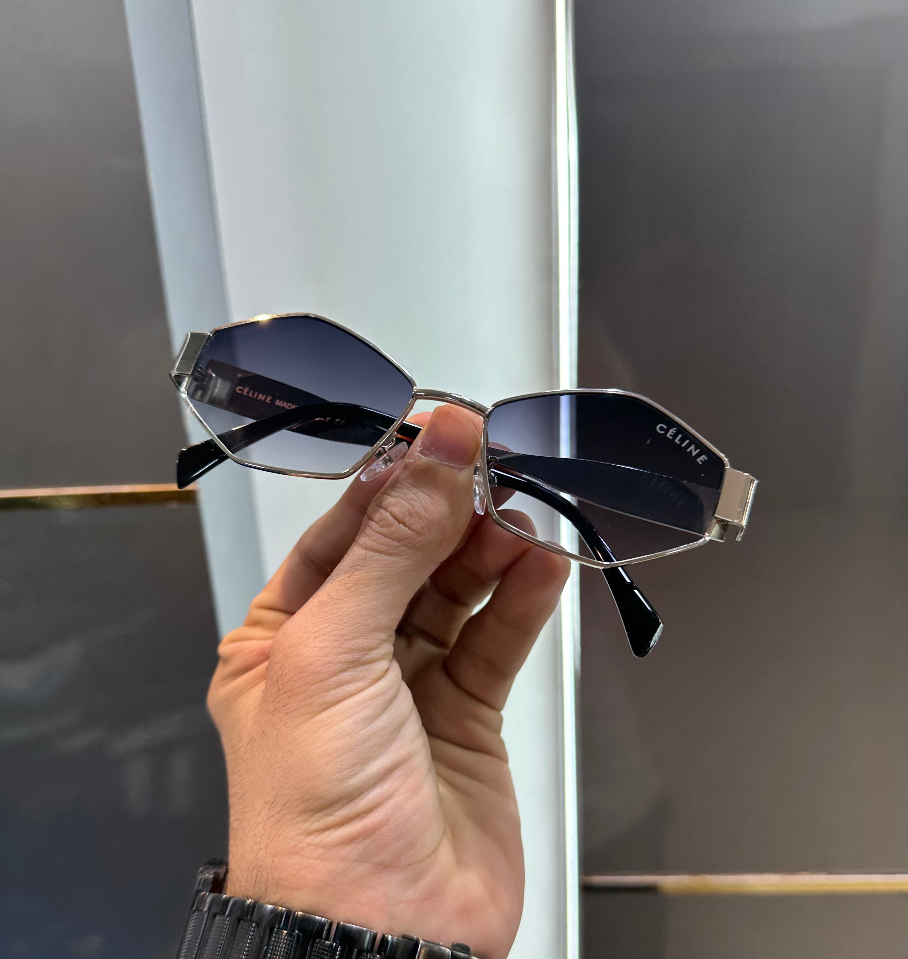 Celin e Silver Blue 598 Ultimate Luxury Shade With Original Packaging