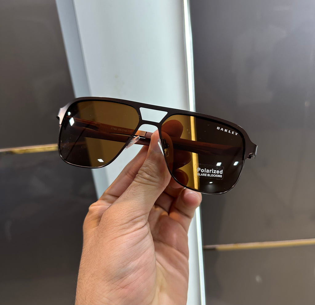 Oakl ey 2790 All Brown Ultimate Luxury Shade With Original Packaging