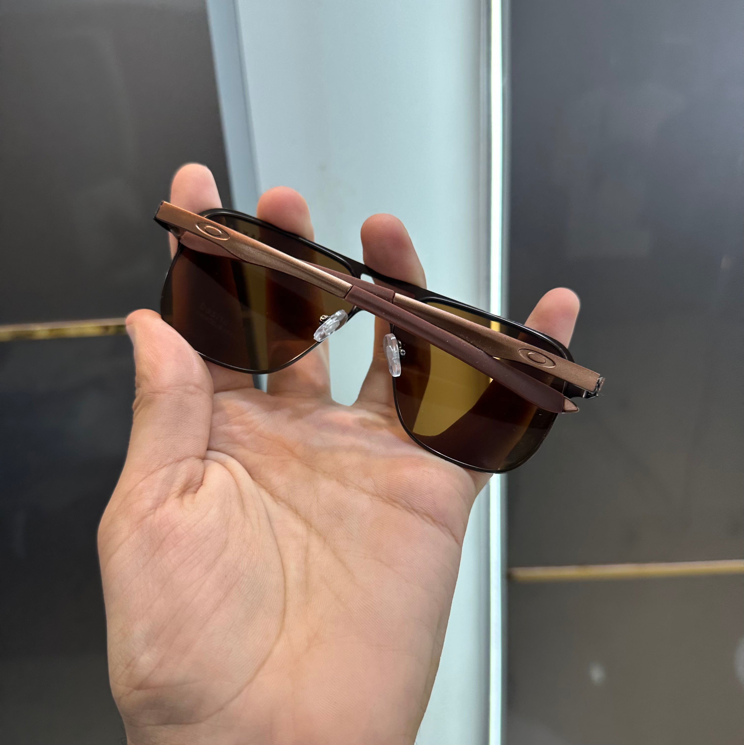 Oakl ey 2790 All Brown Ultimate Luxury Shade With Original Packaging
