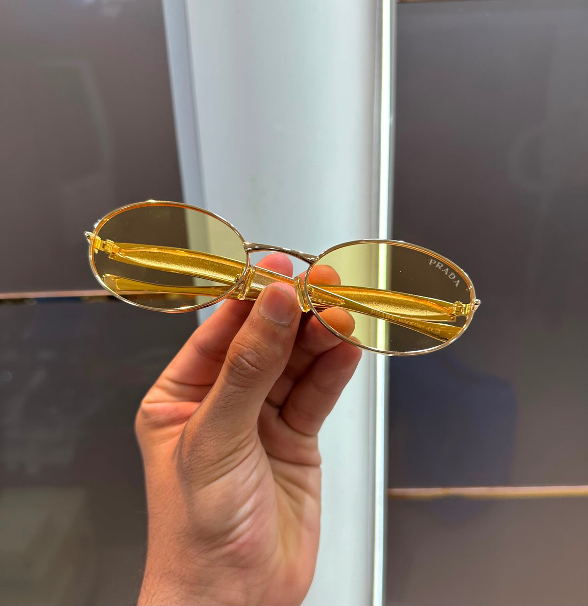 Prad a 5002 Gold Yellow Ultimate Luxury Shade With Original Packaging
