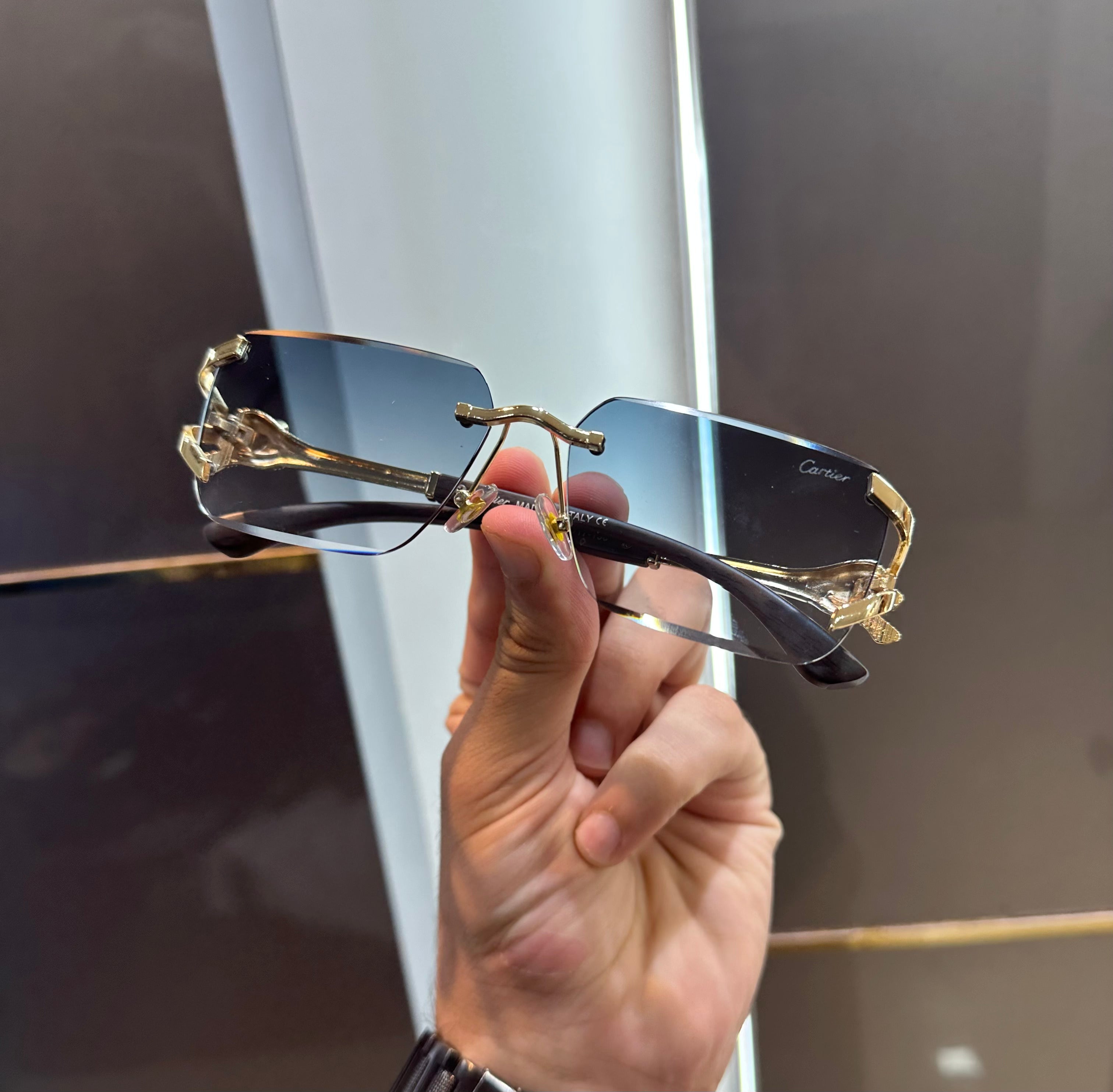 Cartie r 033 Blue Ultimate Luxury Shade With Original Packaging