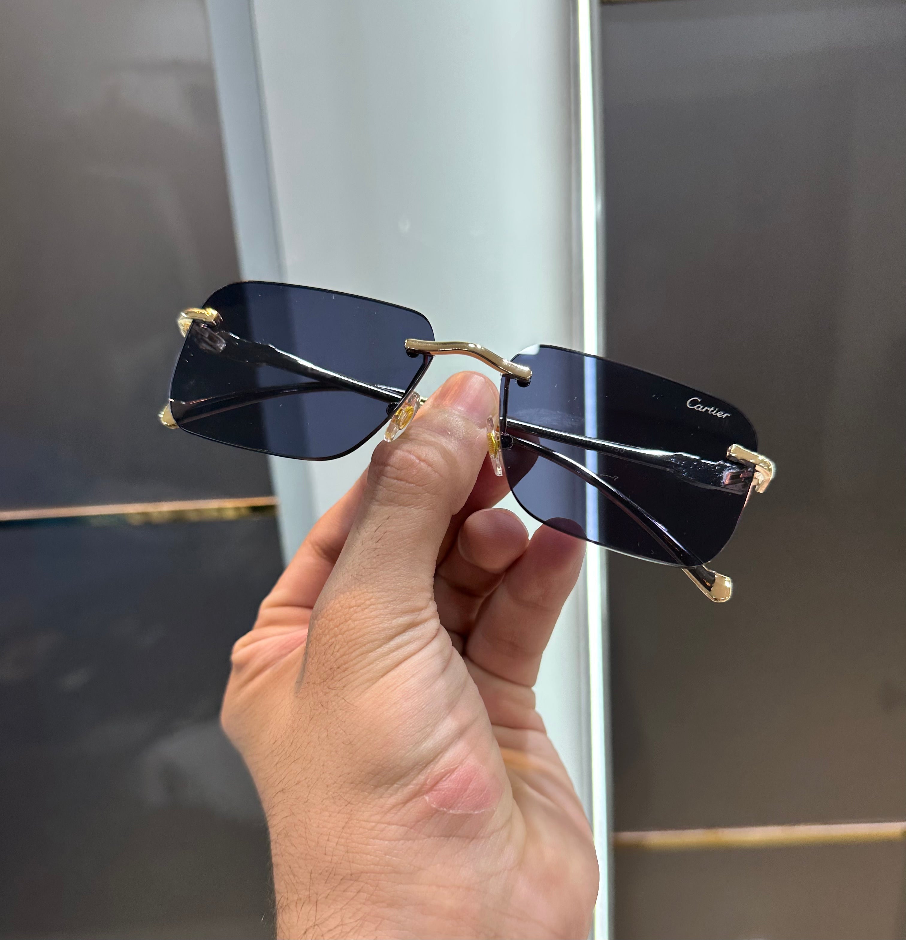 Cartie r 3080 Gold Black Ultimate Luxury Shade With Original Packaging