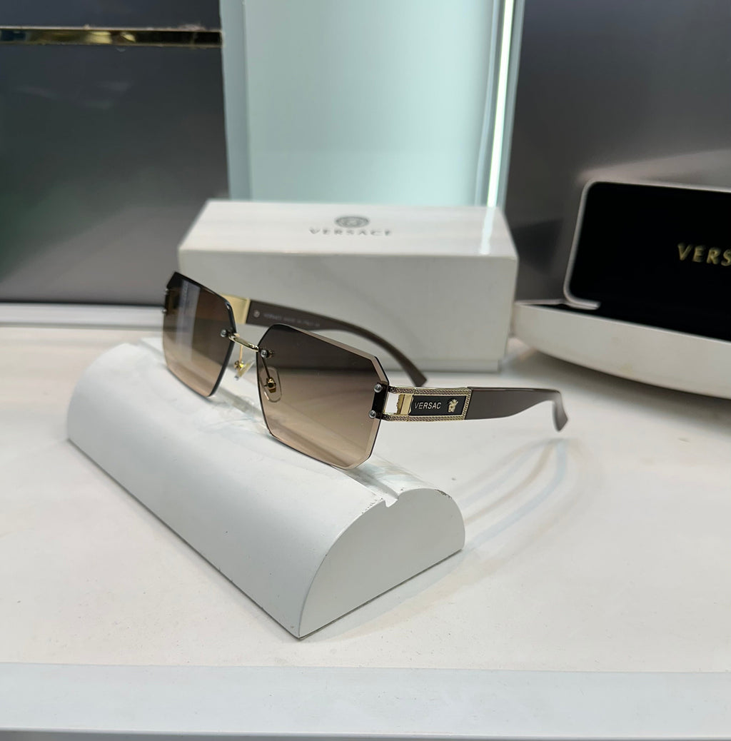 Versac e Brown 3129 Ultimate Luxury Shade With Original Packaging
