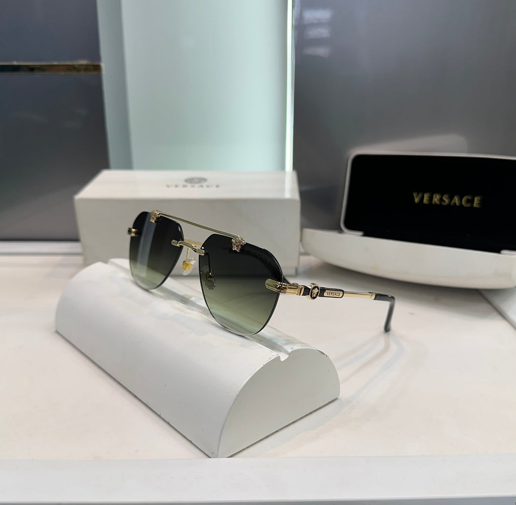 Ver sace 015 Green Ultimate Luxury Shade With Origin al Packaging