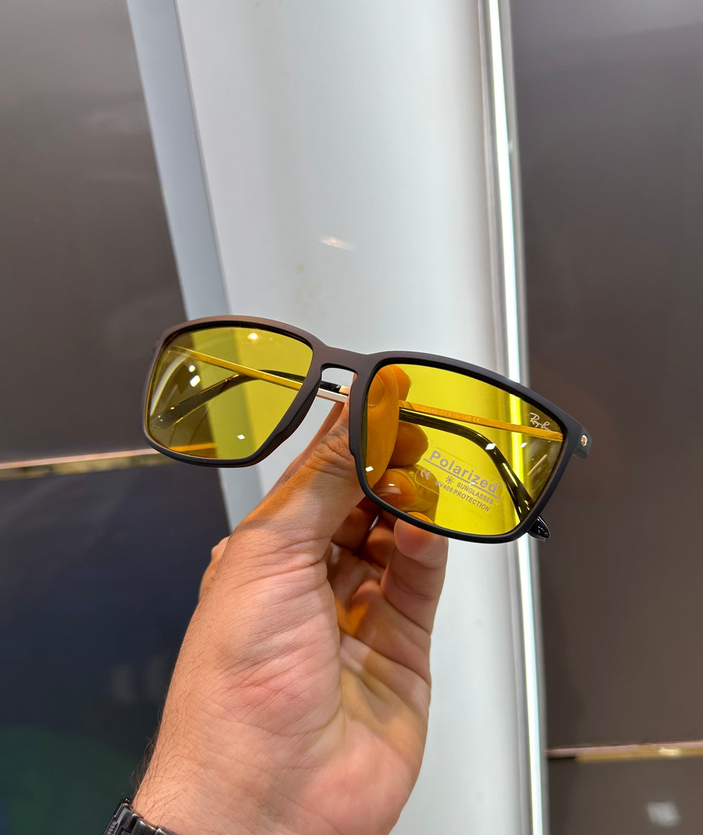 Rayba n 20086 Black Yellow Ultimate Luxury Shade With Original Packaging