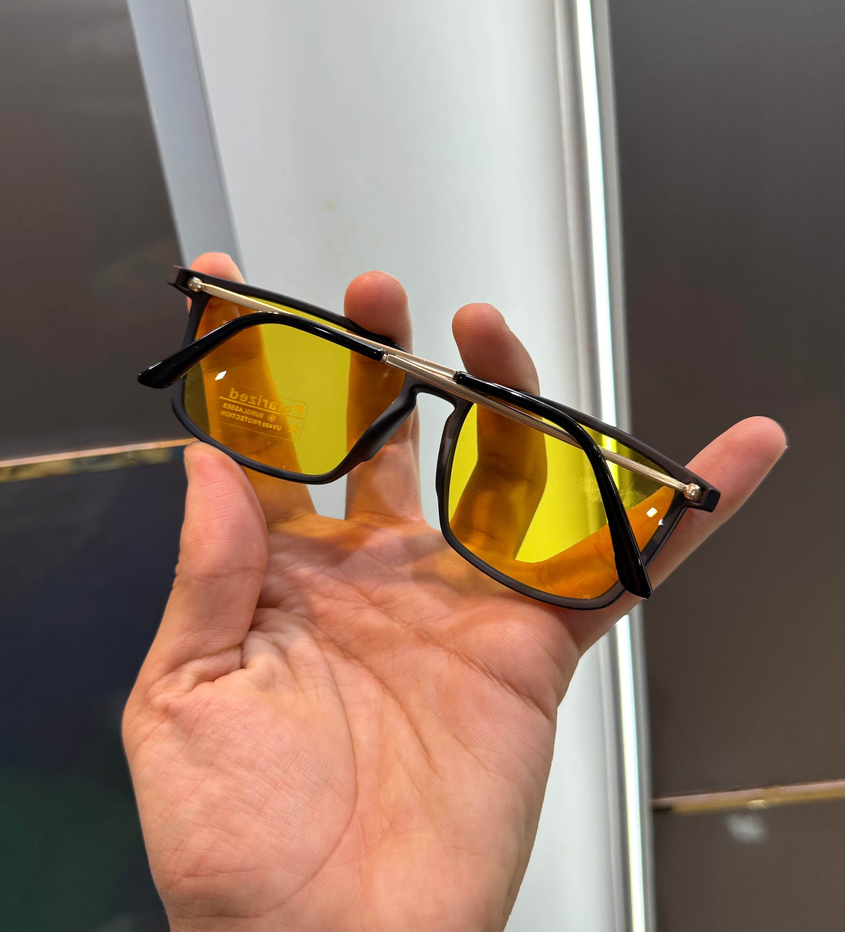 Rayba n 20086 Black Yellow Ultimate Luxury Shade With Original Packaging