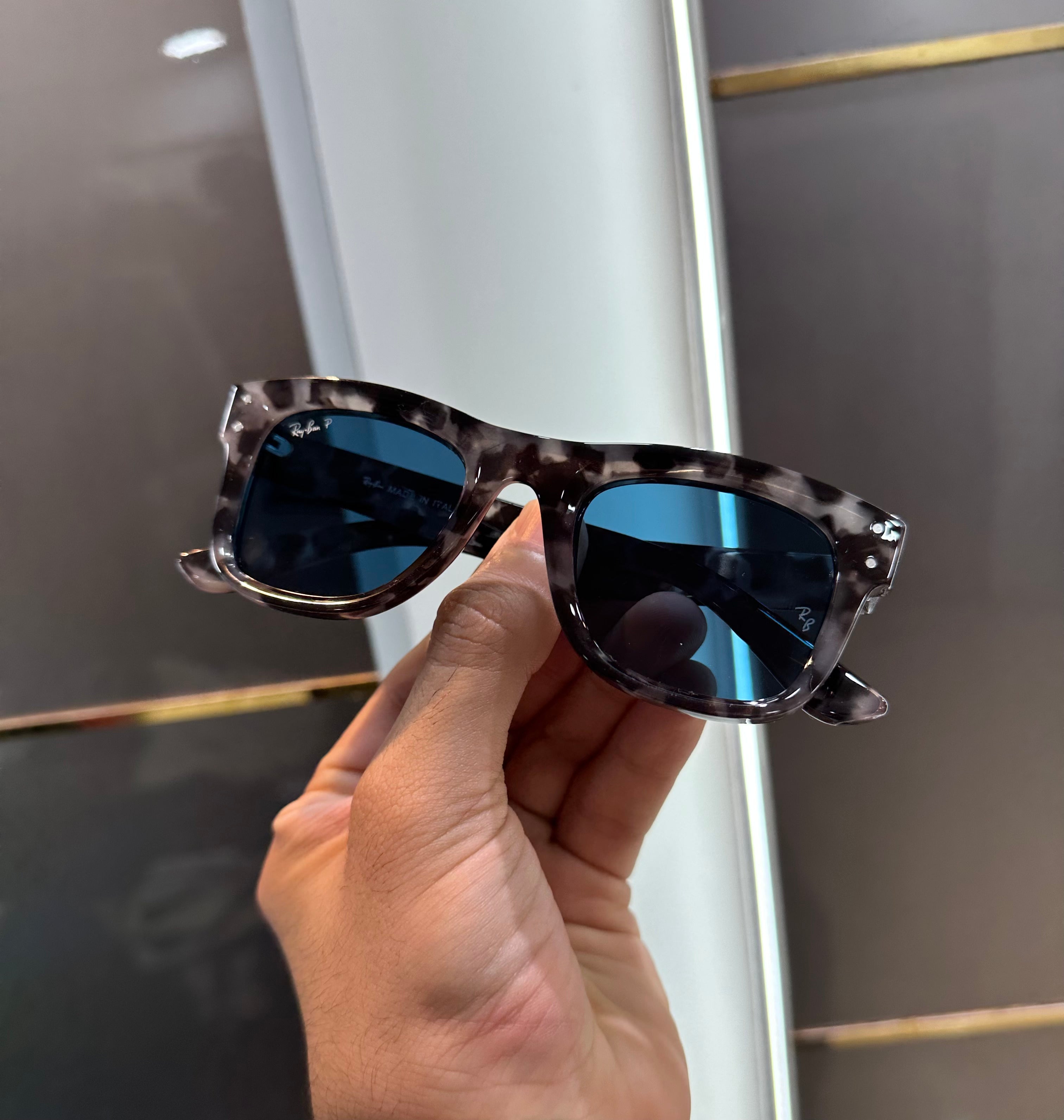 Rayba n 502 Marble Blue Ultimate Luxury Shade With Original Packaging