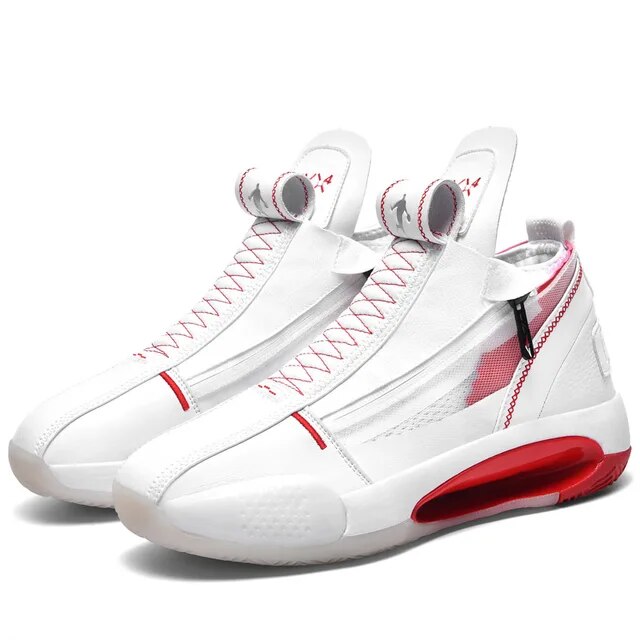 CUBICS 34 Zorden High Top Basketball Sneakers - White