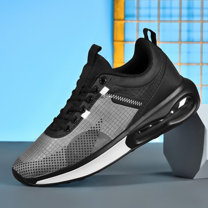 CUBICS Max Air Trainers - Black Grey
