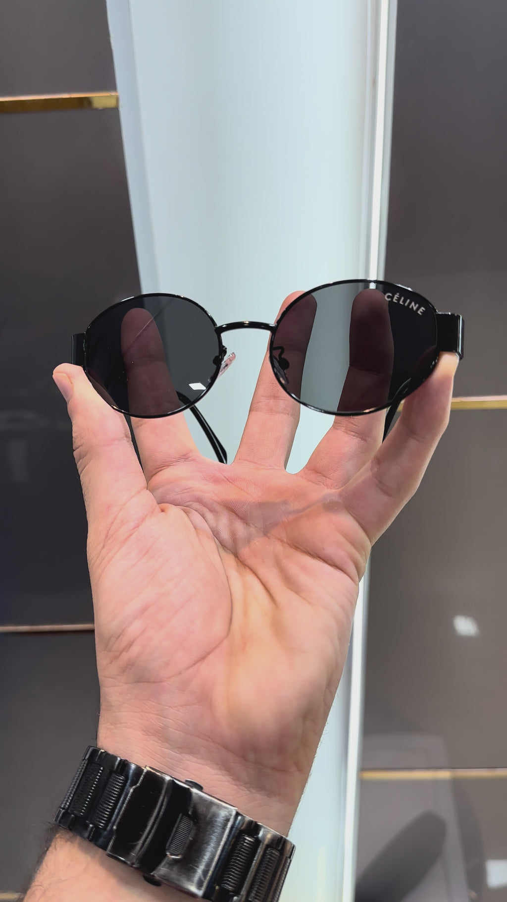 Celin e 598 All Black Ultimate Luxury Shade With Original Packaging