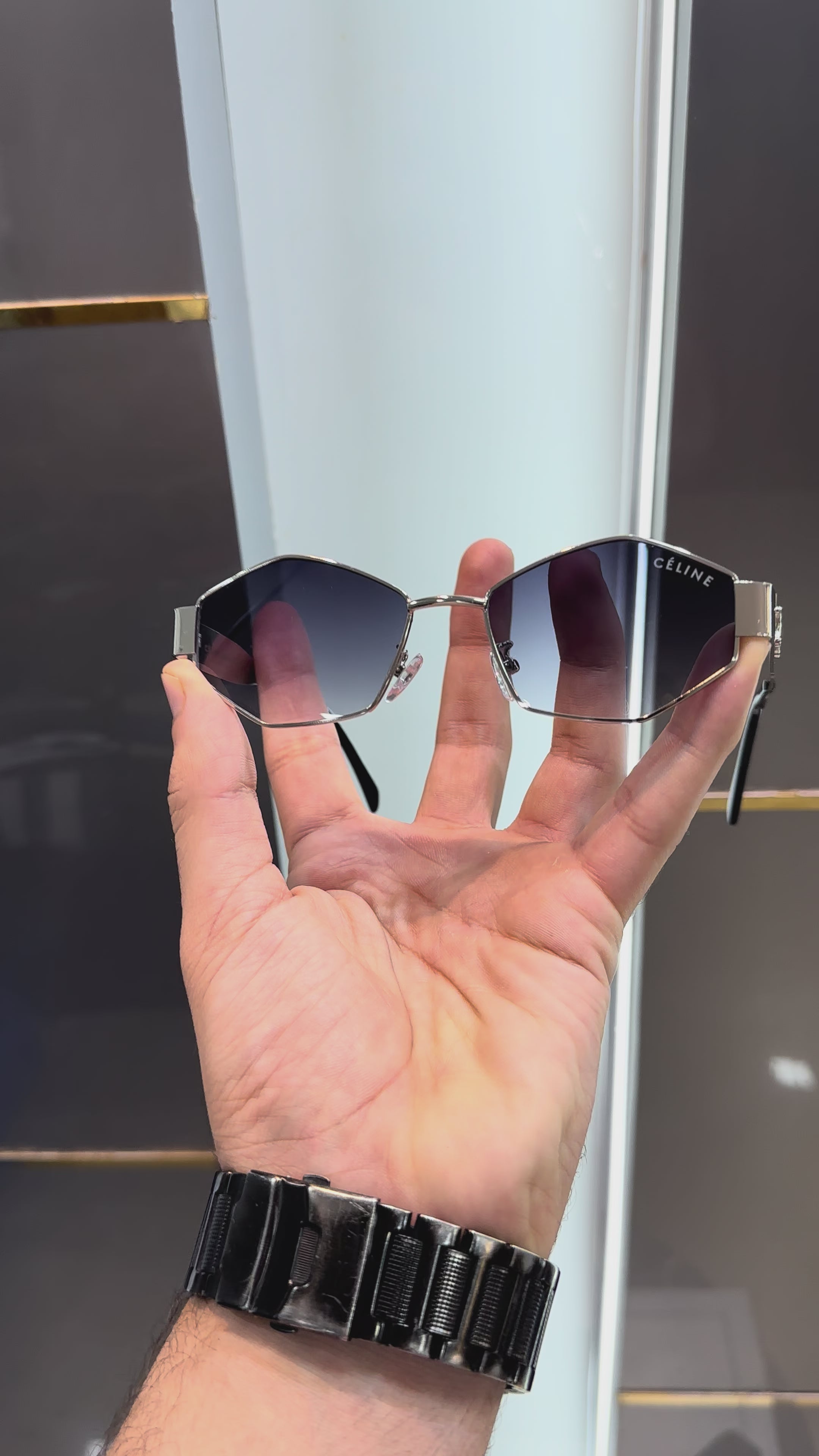 Celin e Silver Blue 598 Ultimate Luxury Shade With Original Packaging