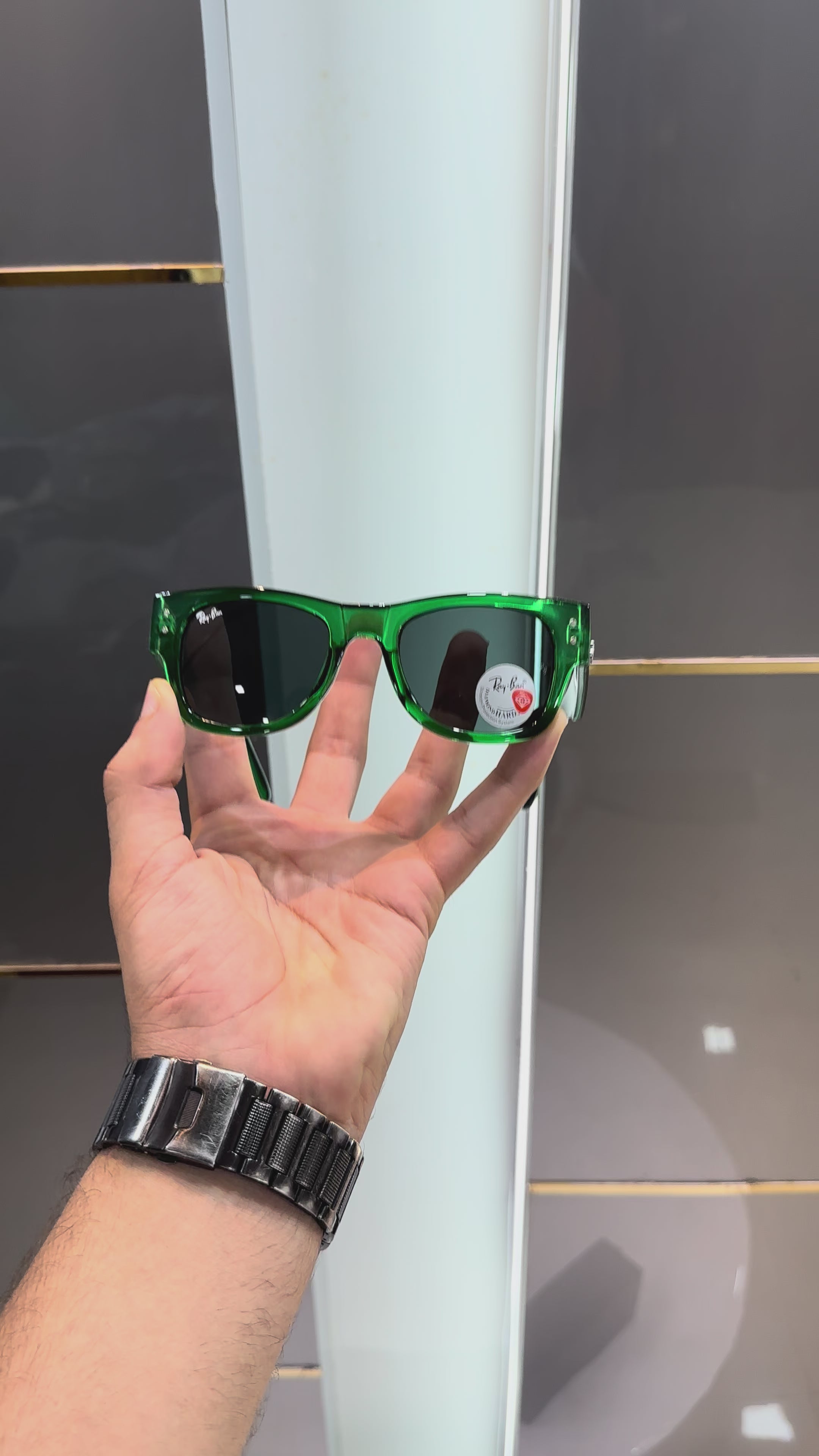 Rayba n 840 Black Green Ultimate Luxury Shade With Original Packaging