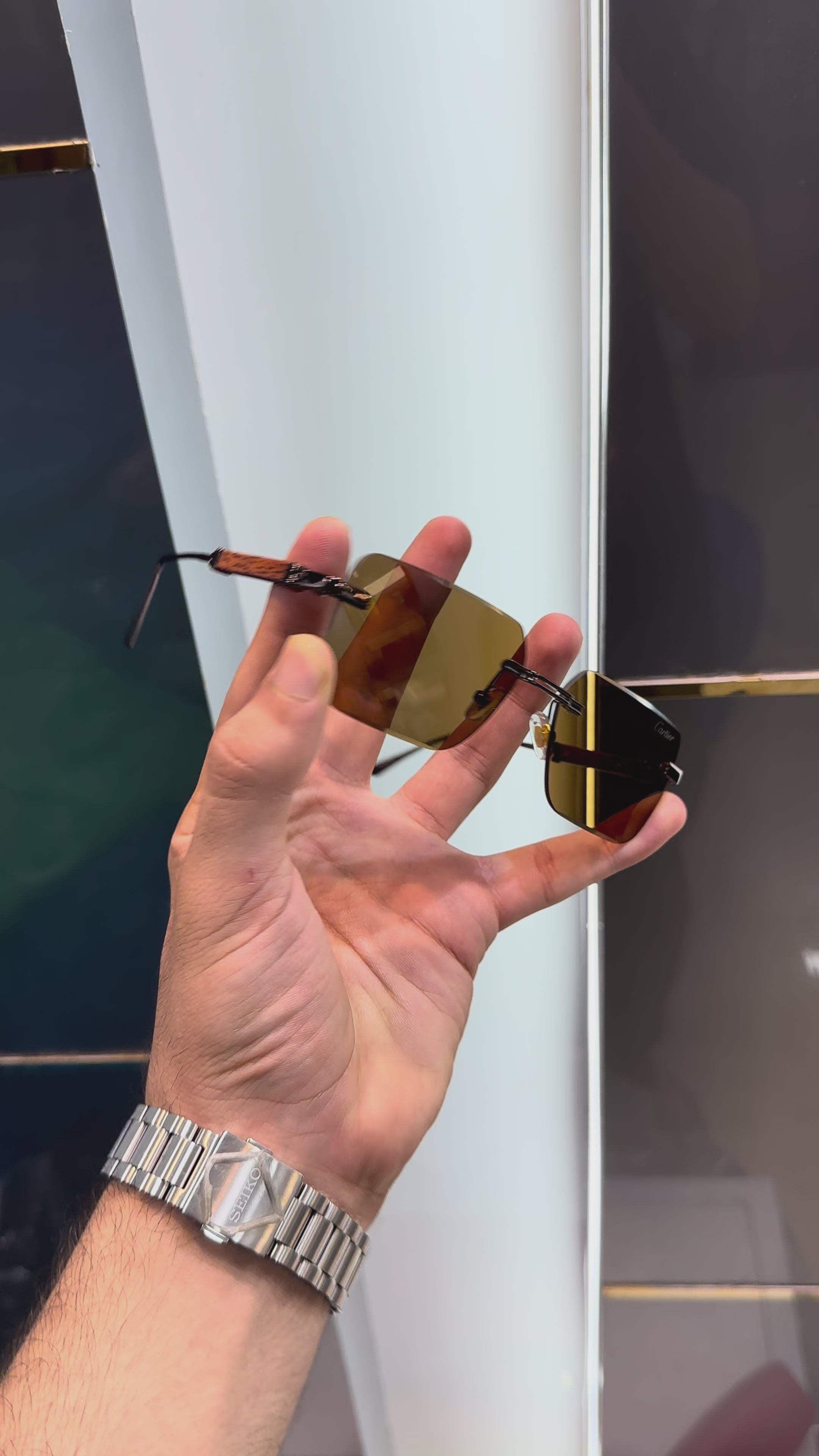 Cartie r Brown 048 Ultimate Luxury Shade With Original Packaging