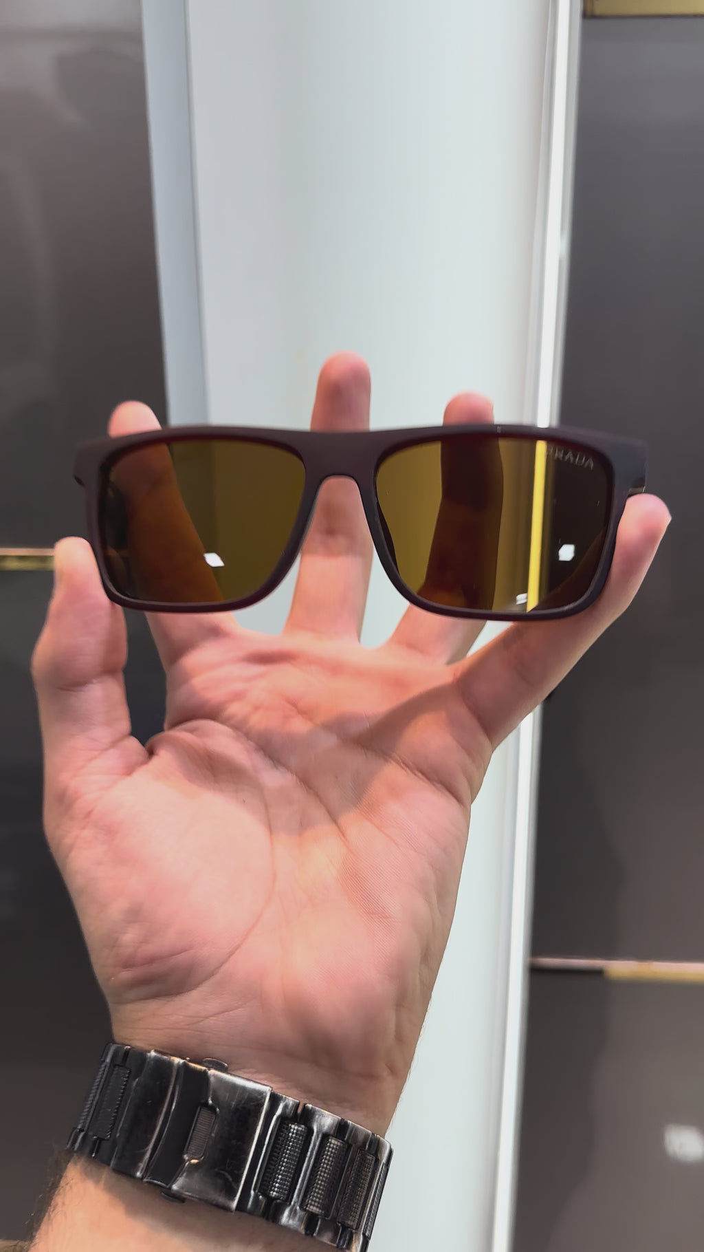 Prad a 2031 Matt Brown Ultimate Luxury Shade With Original Packaging